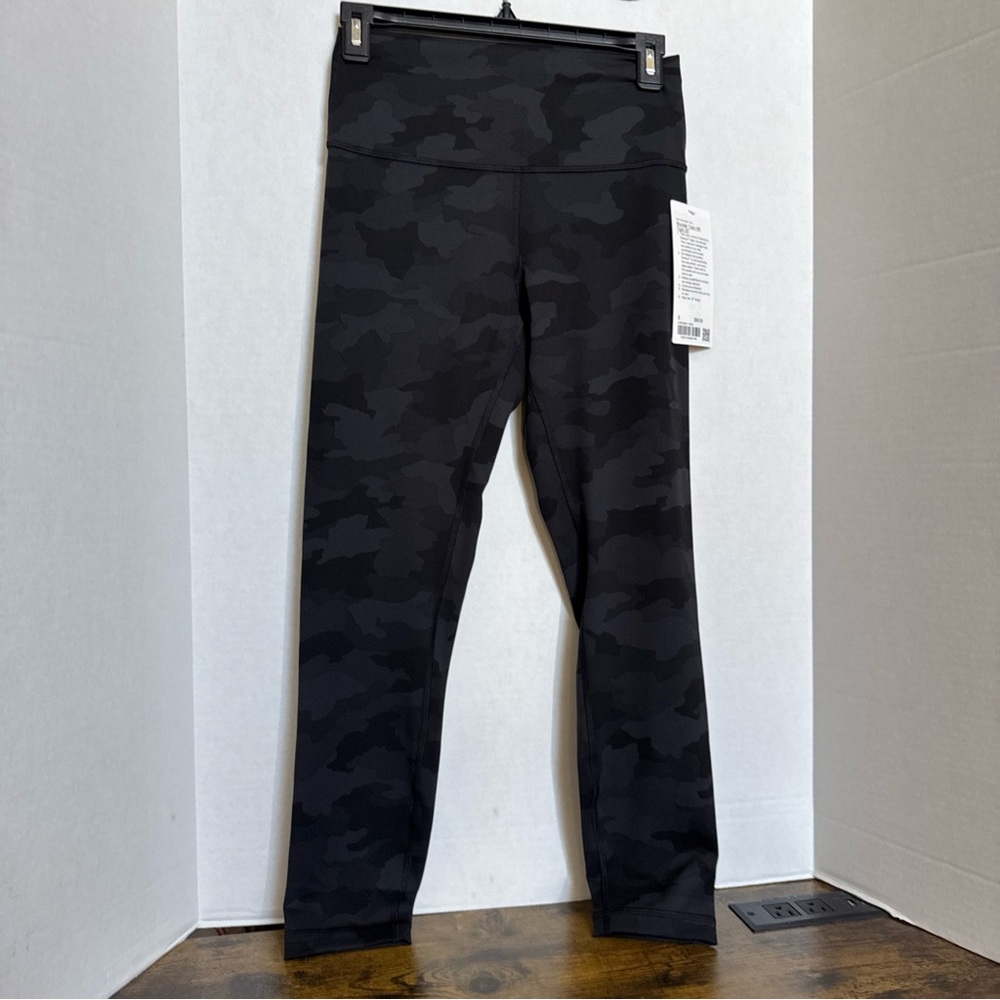 Lululemon  Wunder Train HR Tight 25” H3DC NWT Size 8 Heritage Camo Deep Coal